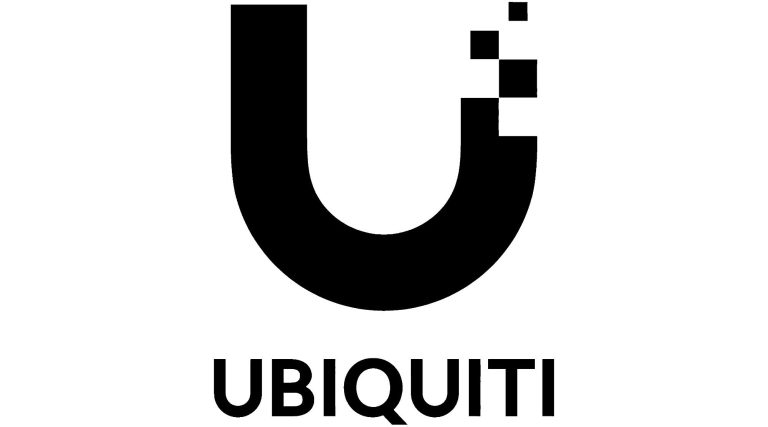 UnFi Logo Ubiquiti logo featuring a stylised 'U' in black with a pixelated design.
